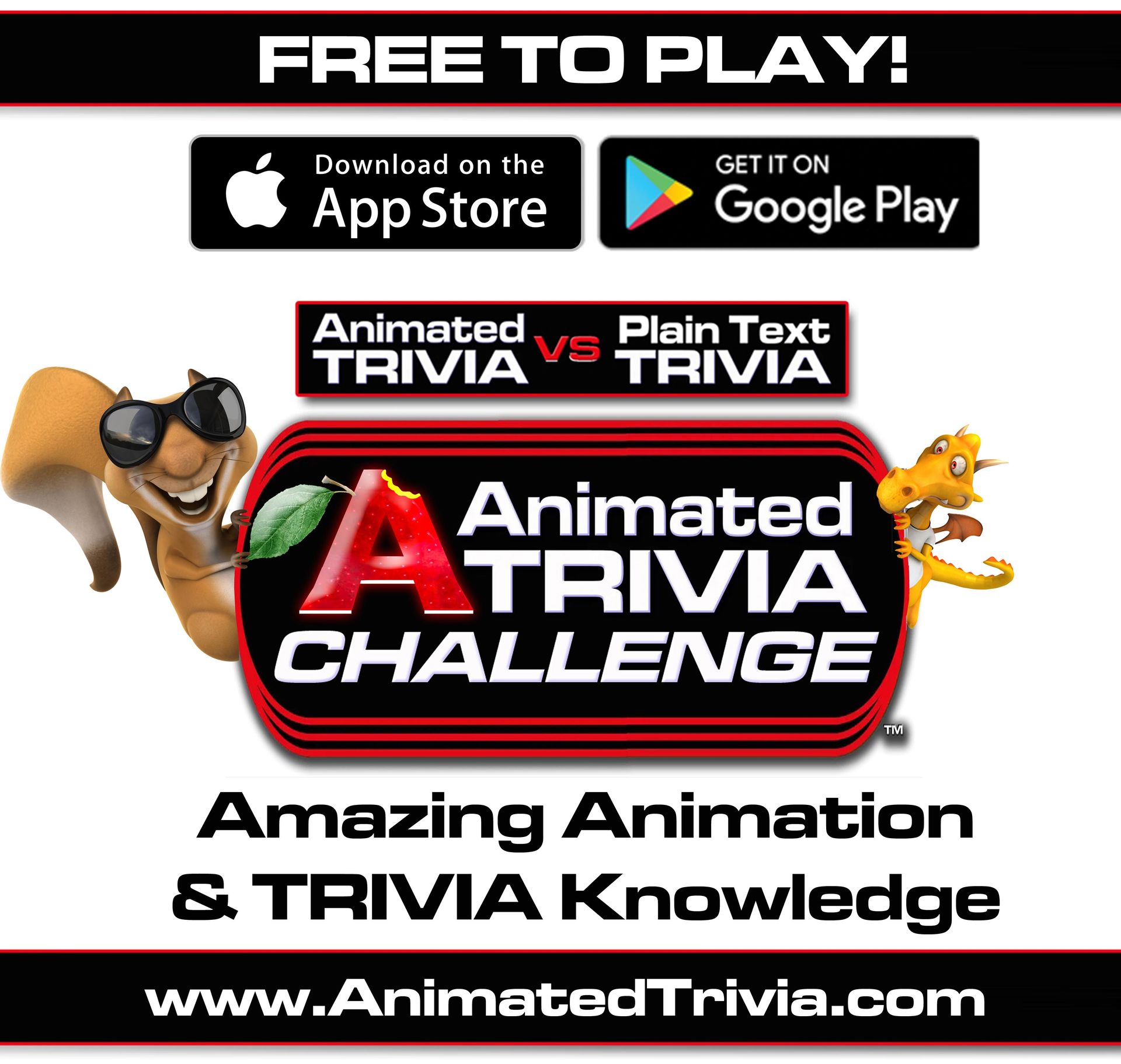 Animated Trivia Challenge Series by Steve Stark - Inventor of Spin Pro - PlaySpinPro.com