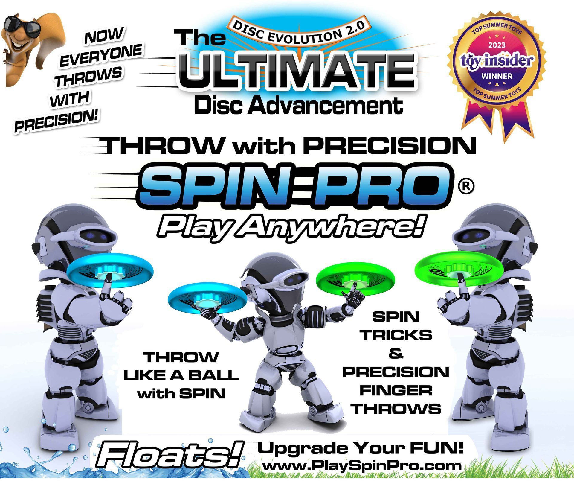 PlaySpinPro.com Spin Pro Discs