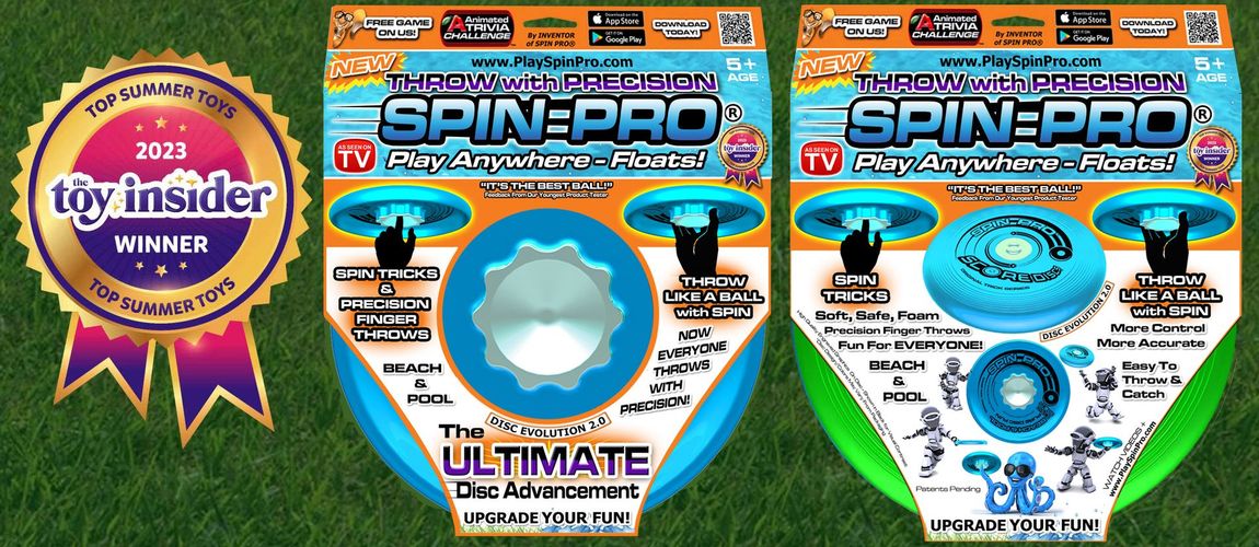 Spin Pro Beach & Pool Sports Disc