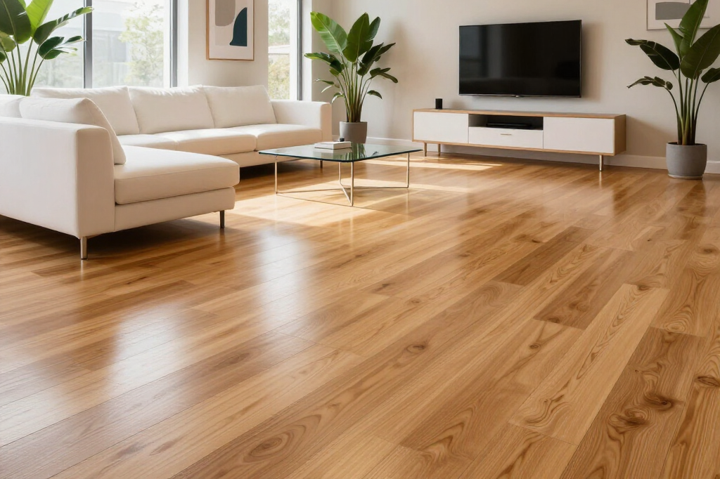 Tarima flotante laminada