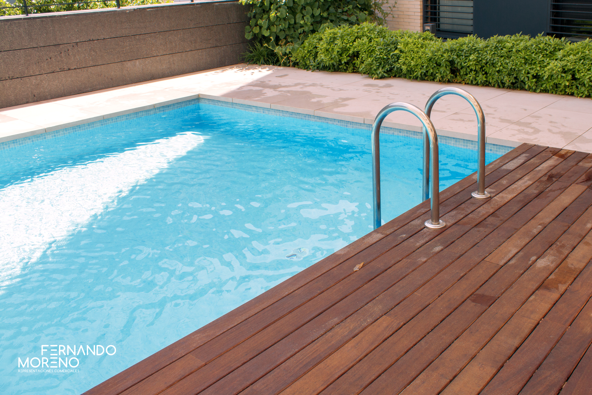 Proveedor de tarima de exterior madera natural Ipe