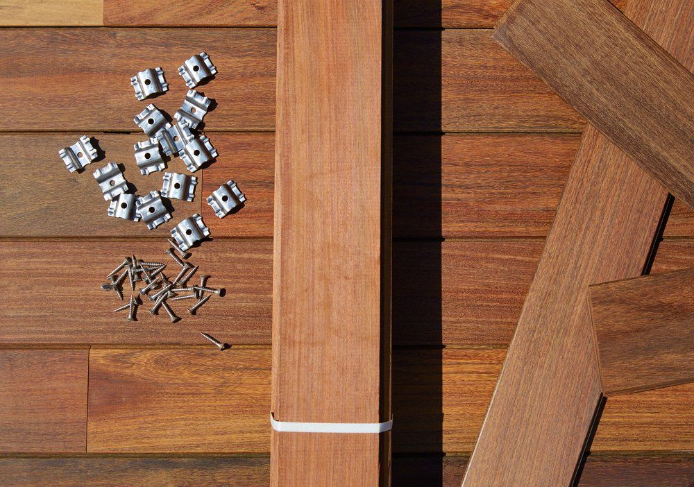 Tarima de exterior madera natural ipe