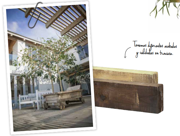 Traviesas de Madera Autoclave Traviesas de Madera Autoclave