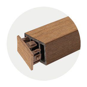 Listones de composite