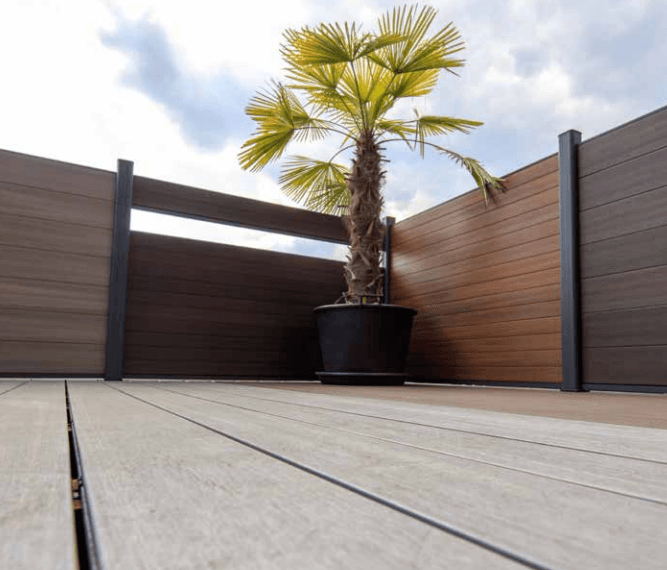 Vallado de composite WPC