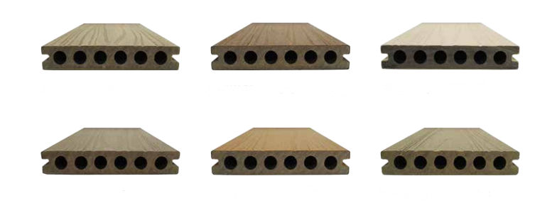 Tarima de exterior de composite encapsulada