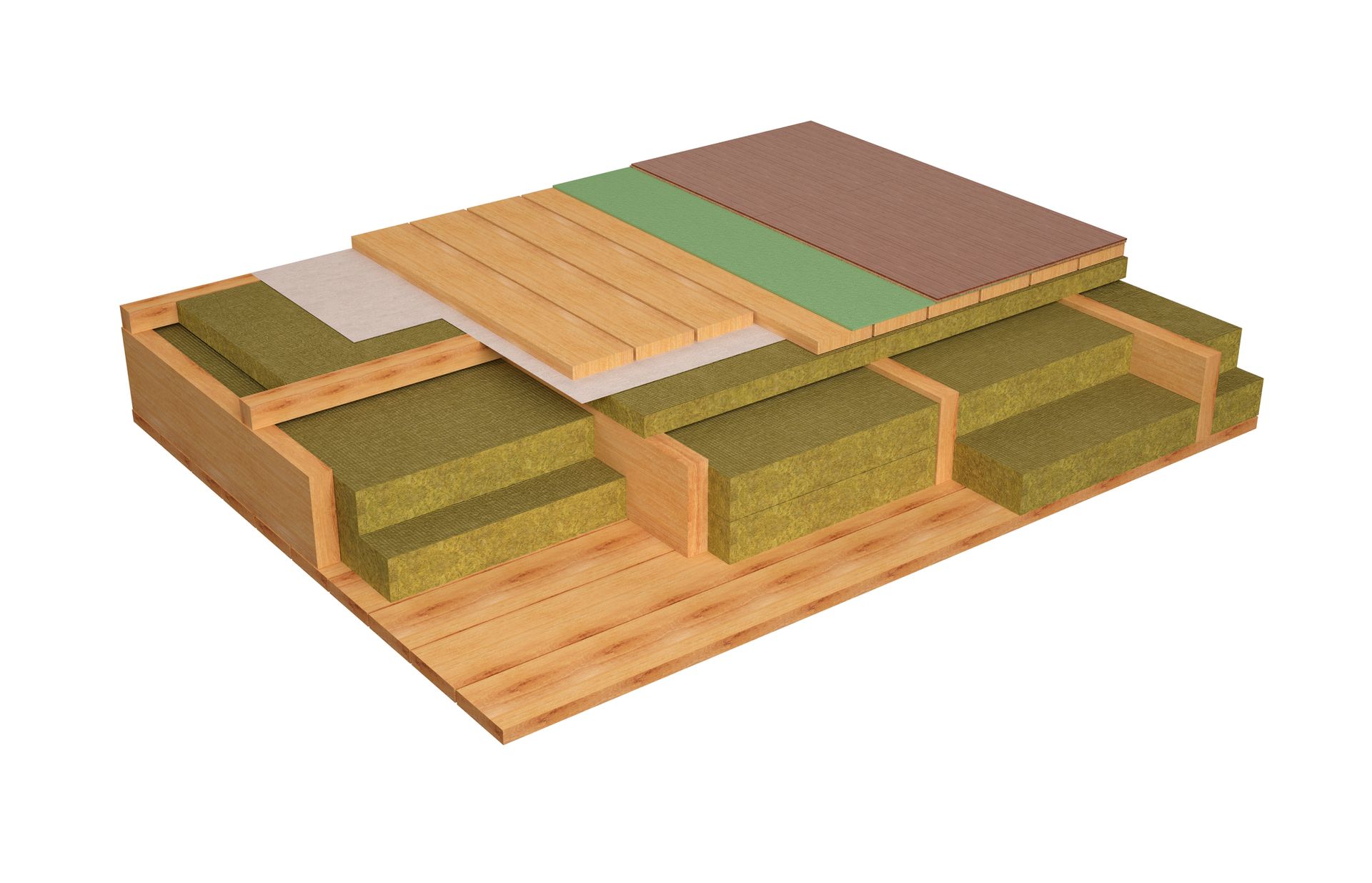 Aislantes de Fibra de Madera para Pavimentos de Madera y Parquet