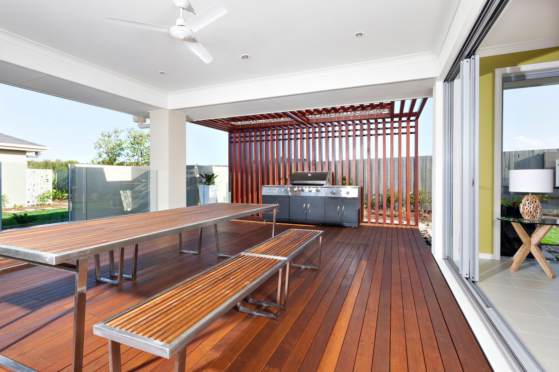 Tarima de exterior ipe madera natural