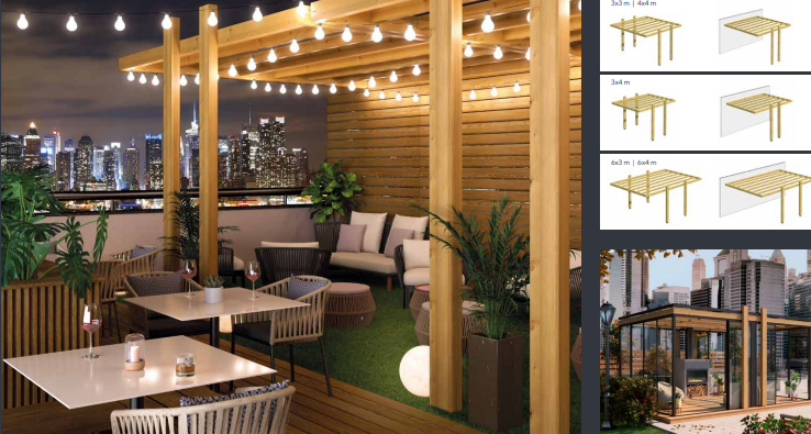 Pérgolas de Diseño en Madera