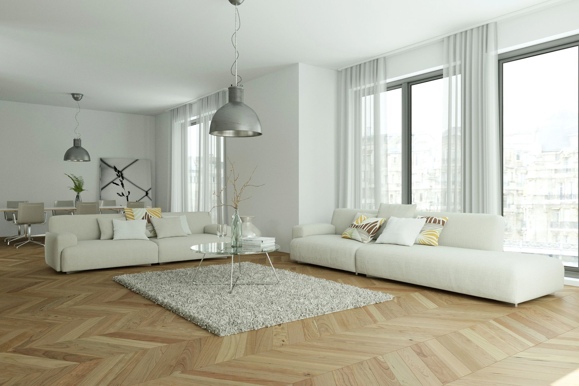 Parquet flotante punta Hungría