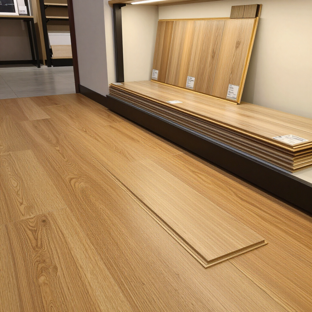 Tarima flotante laminada