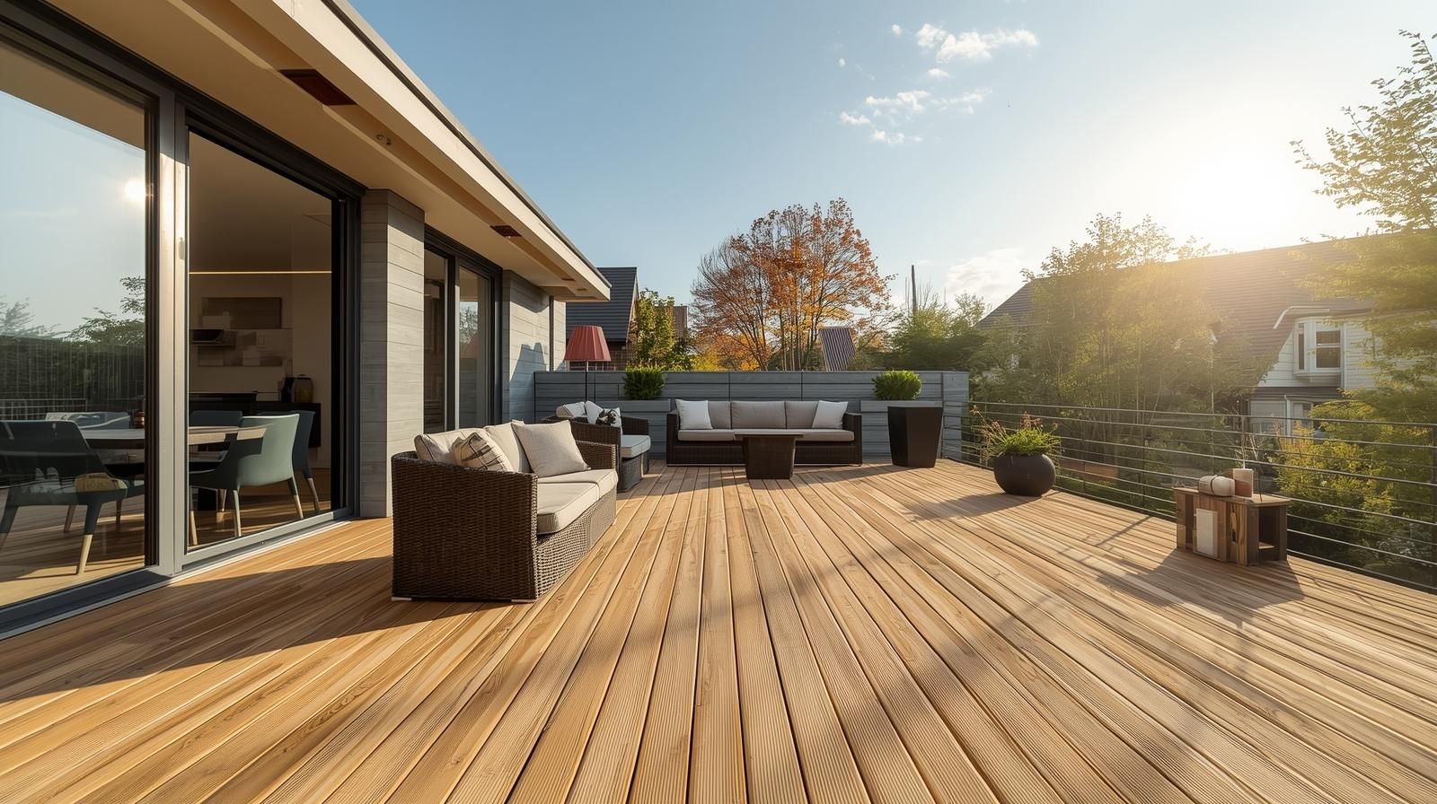 Proveedor de tarima de exterior