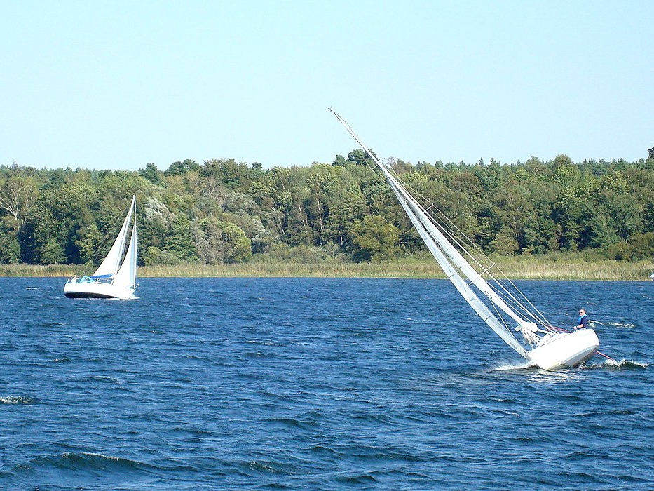 Segeln auf dem Plauer See Camping am See Alt Schwerin Segeln Plauer See