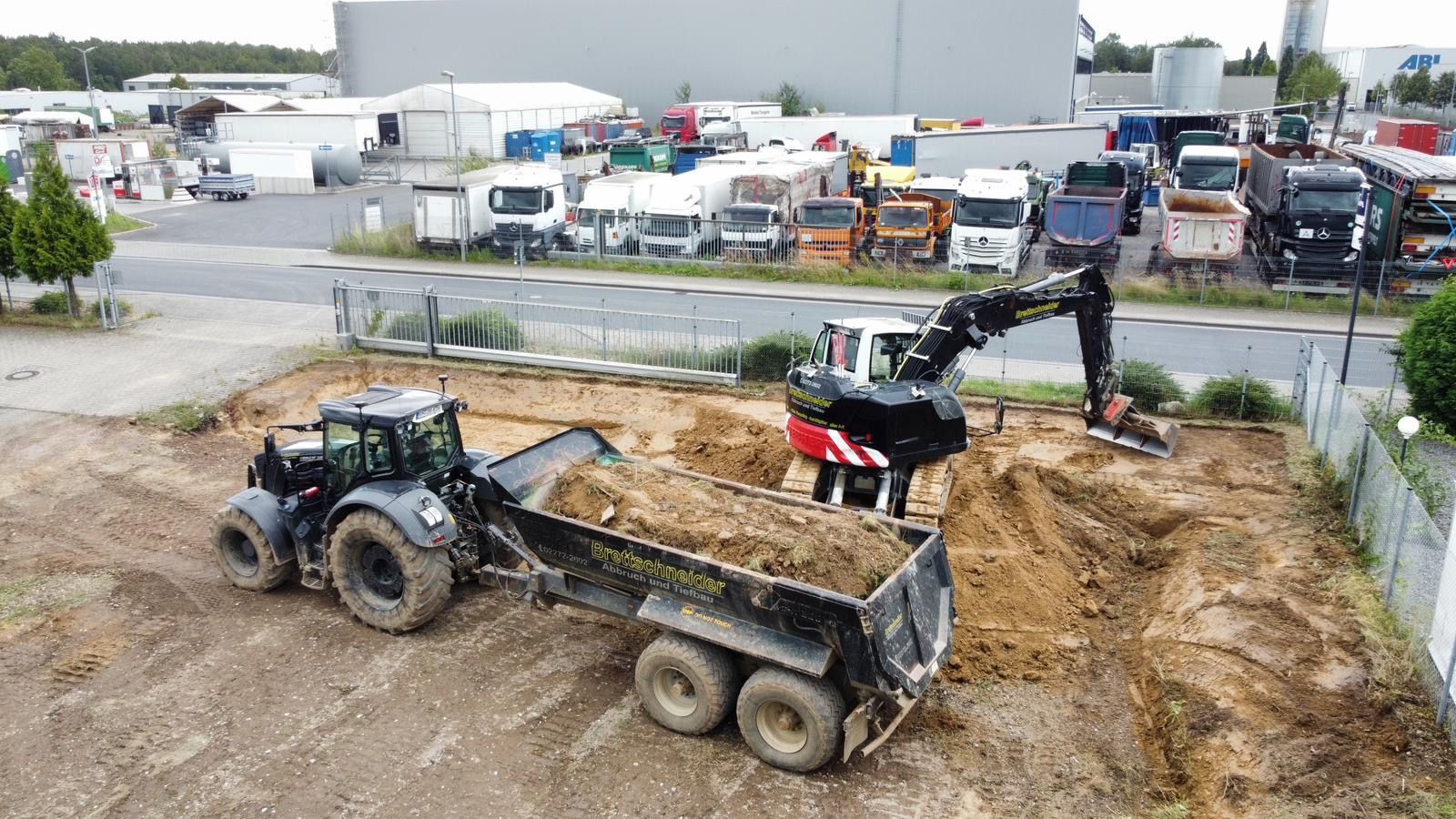 Baugrube Grevenbroich