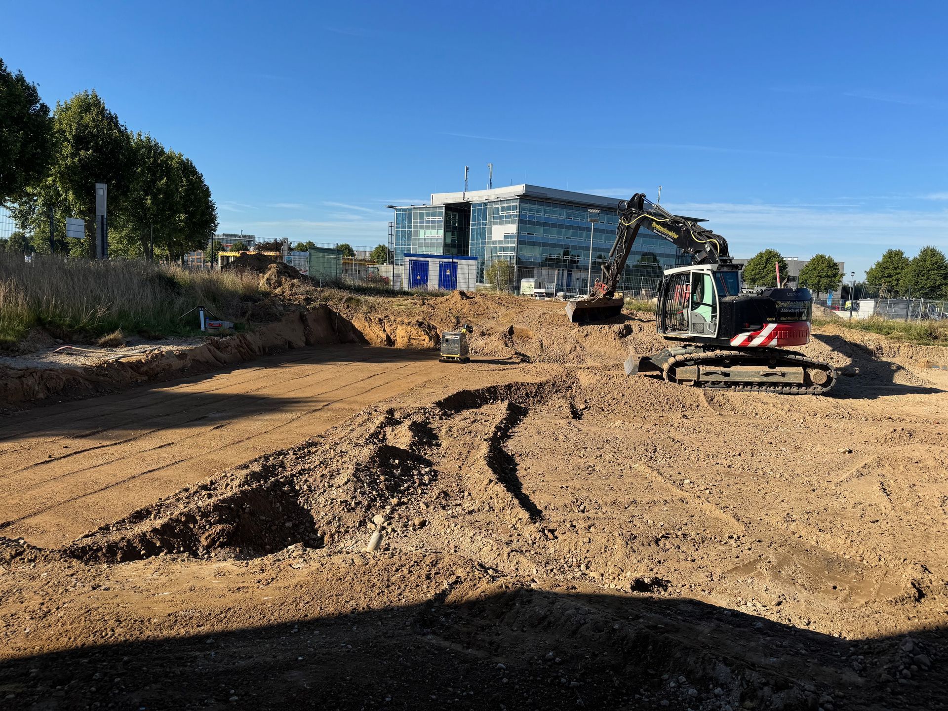 Baugrube Grevenbroich
