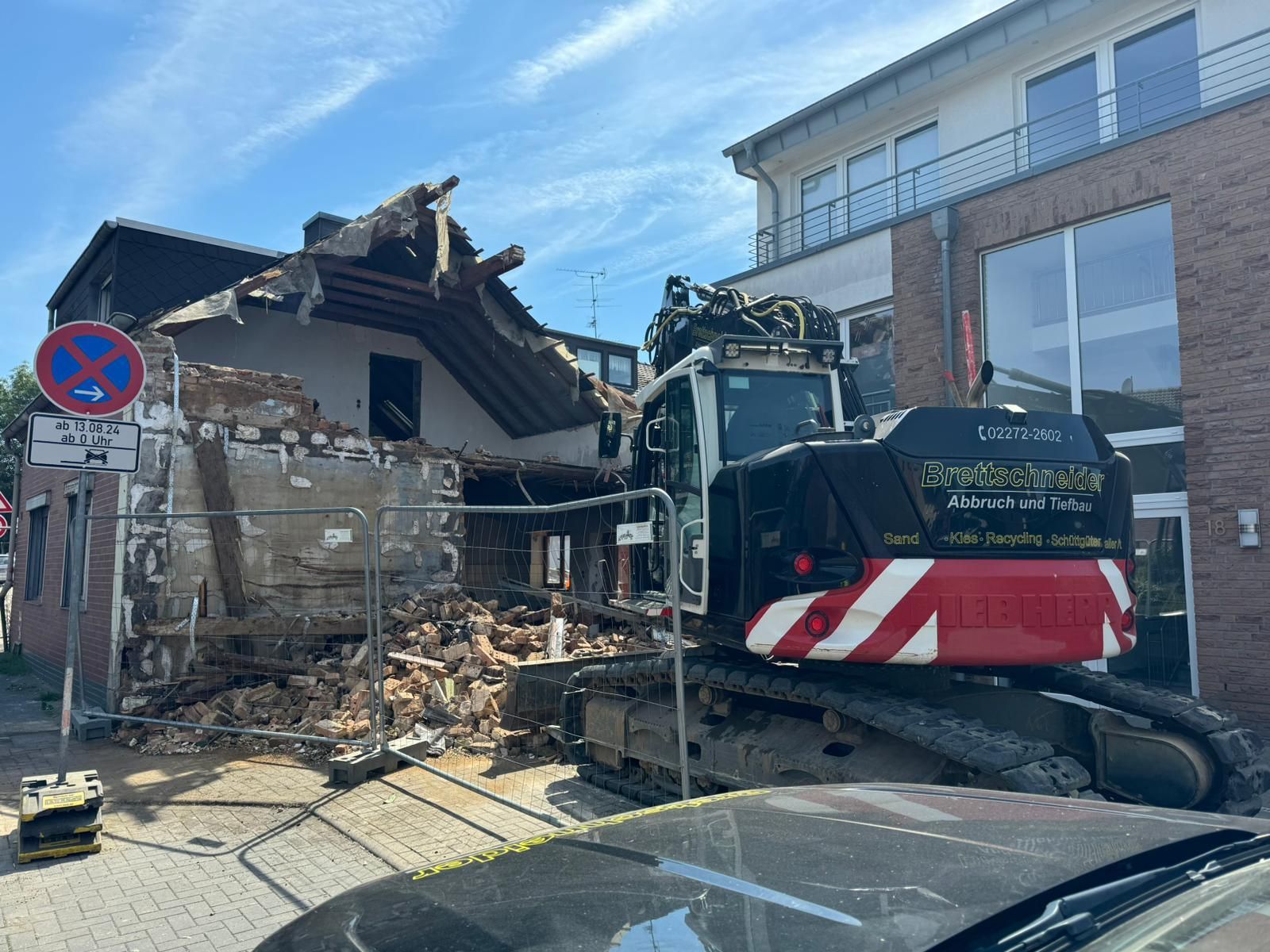 Baugrube Grevenbroich