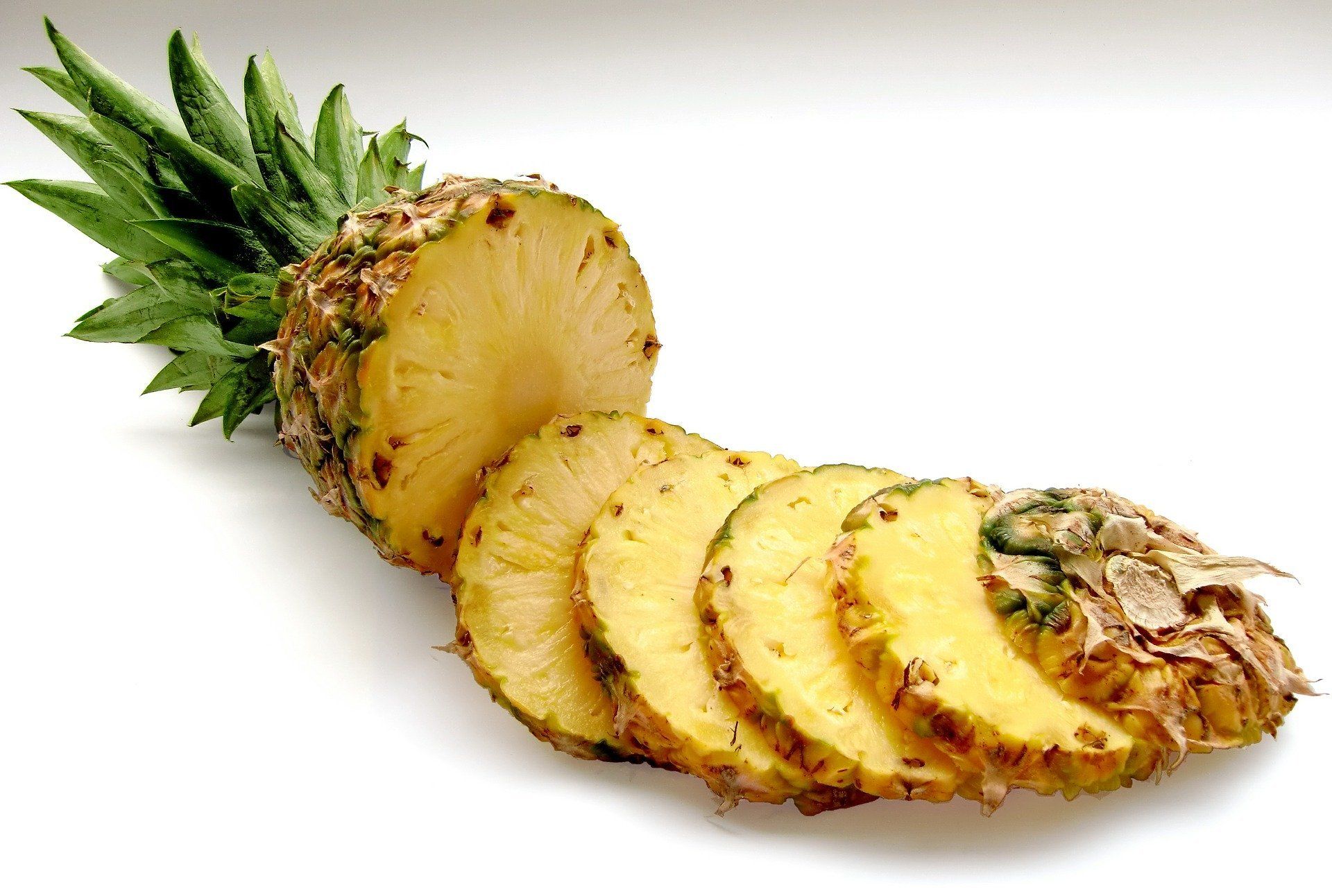 Schöne Haut mit Ananas