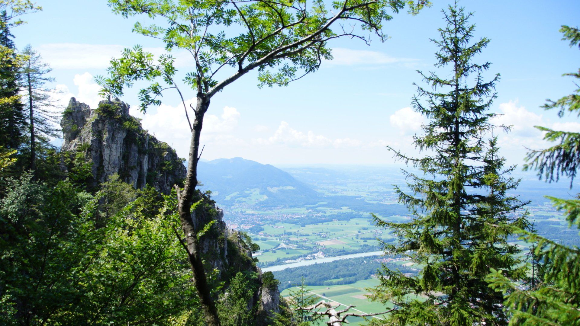 Wandern Chiemgauer Alpen - Heuberg