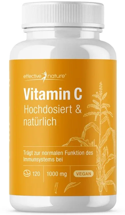 Vitamin C hochdosiert enthält rein natürliches Vitamin C
