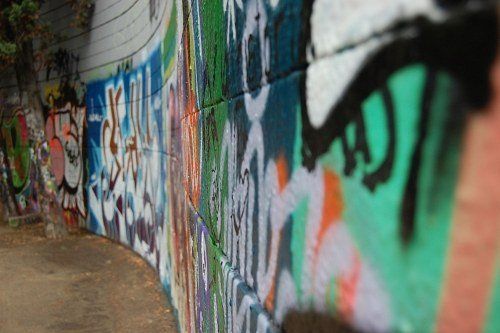 Graffiti Graffitiwand