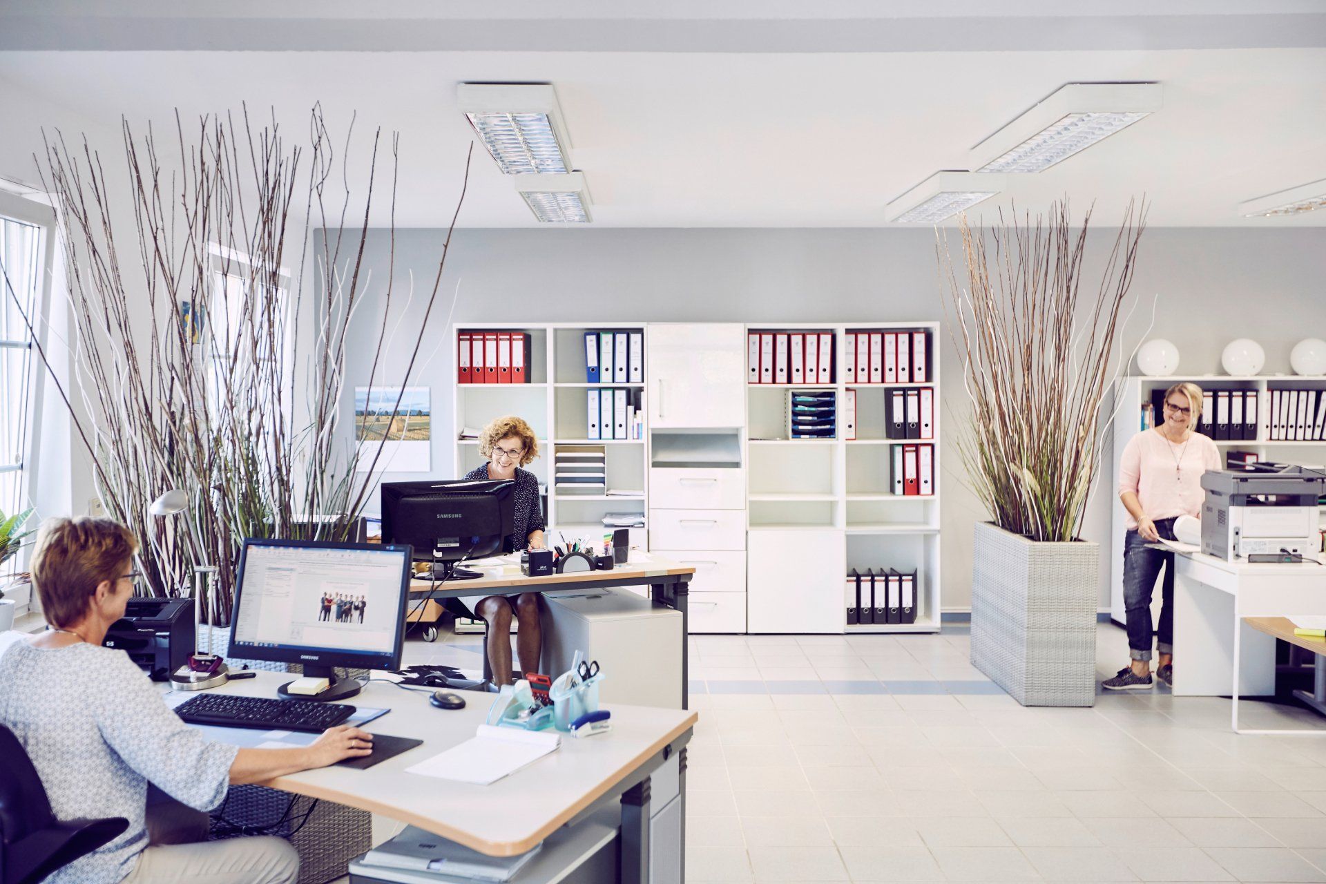 Büro Blick ins Büro