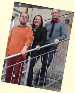 Der Vorstand des Brücke Plauen e.V. Der Vorstand von Links. Thomas Schneider, Dorit Ullmann, Alexander Ladwig