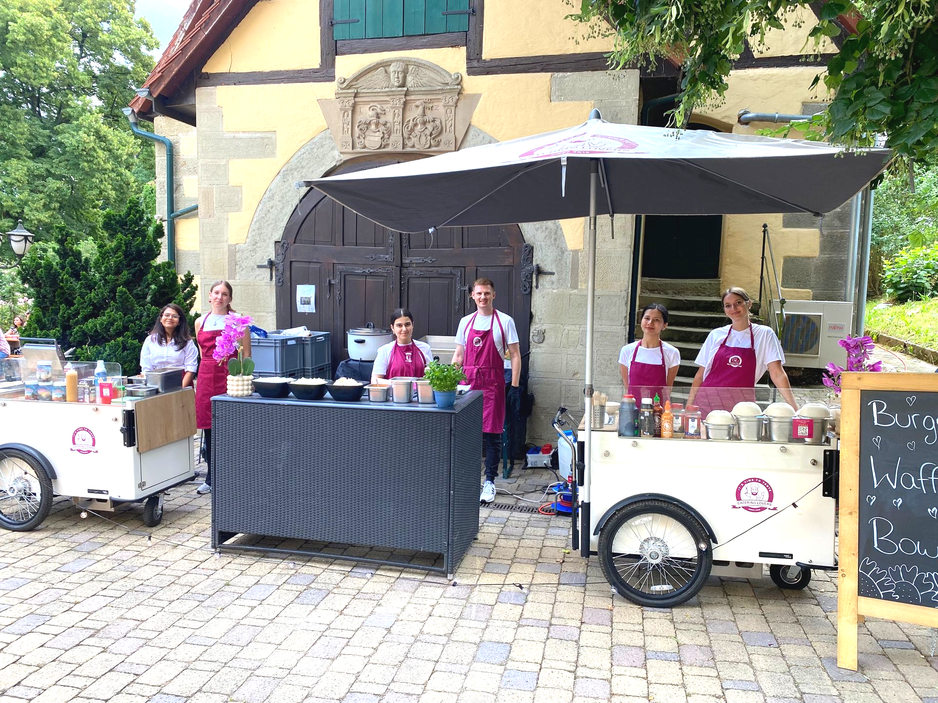 Burger Catering für 600 Personen