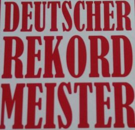 Deutscher Rekordmeister Deutscher Rekordmeister