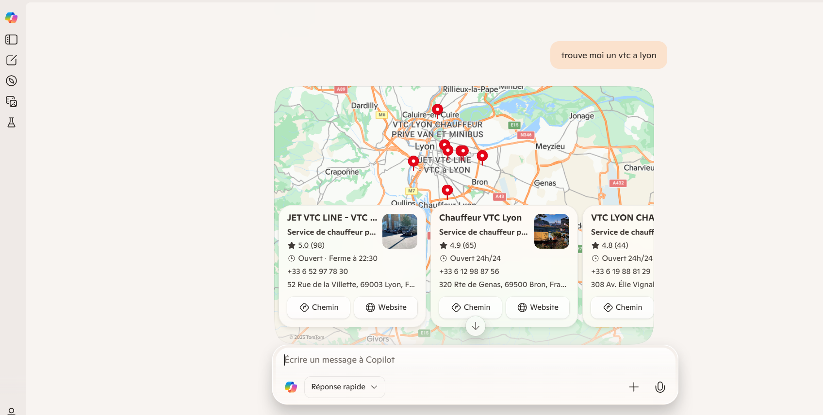 Exemple d'audit local sur Copilot Exemple d'audit local sur sur Copilot