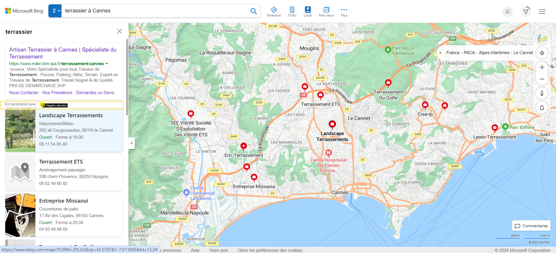 Bing s'appuie sur les données de l'annuaire PagesJaunes pour les entreprises françaises Bing s'appuie sur les données de l'annuaire PagesJaunes pour les entreprises françaises