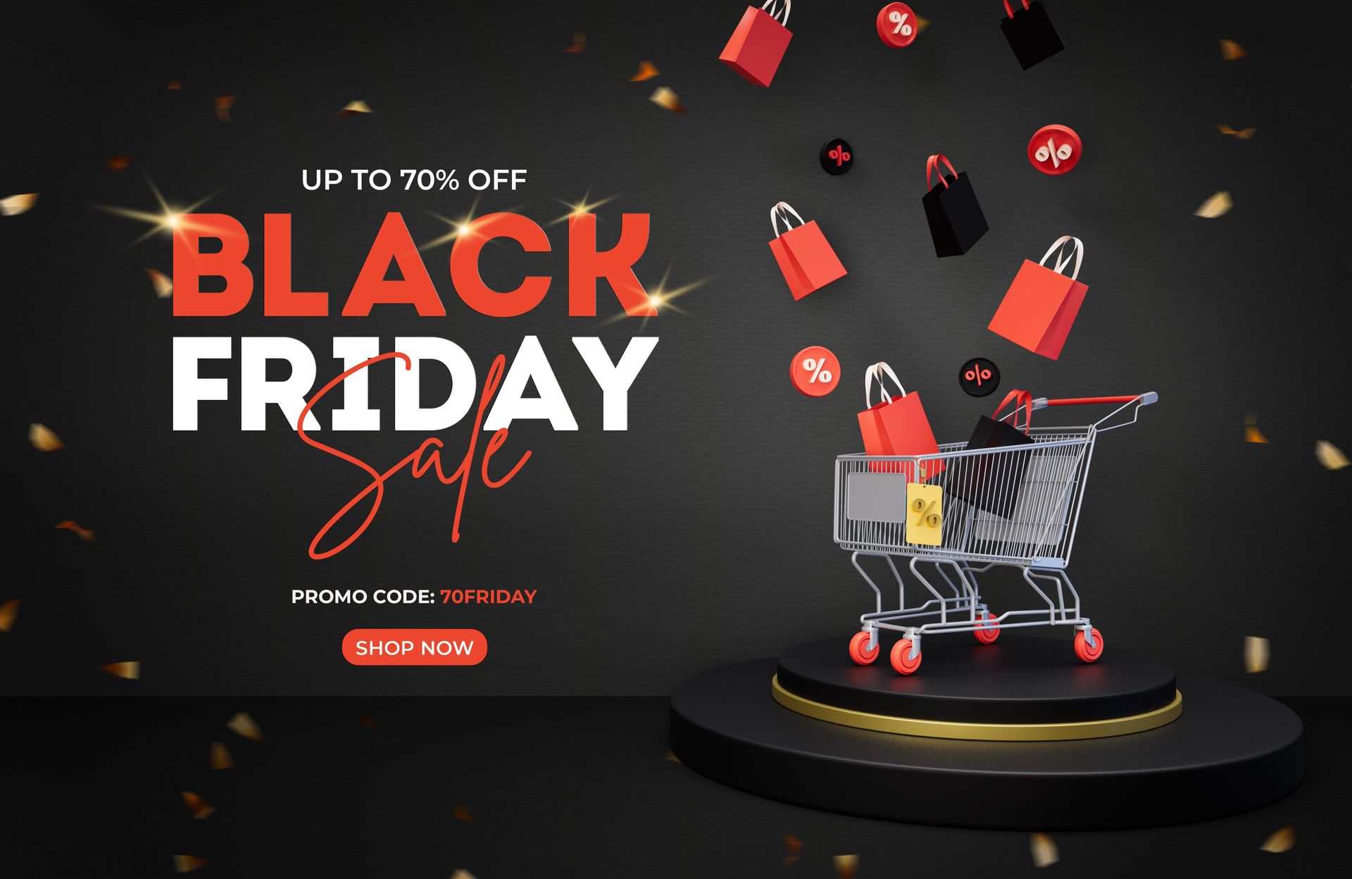 Création de site e-commerce pour le black friday