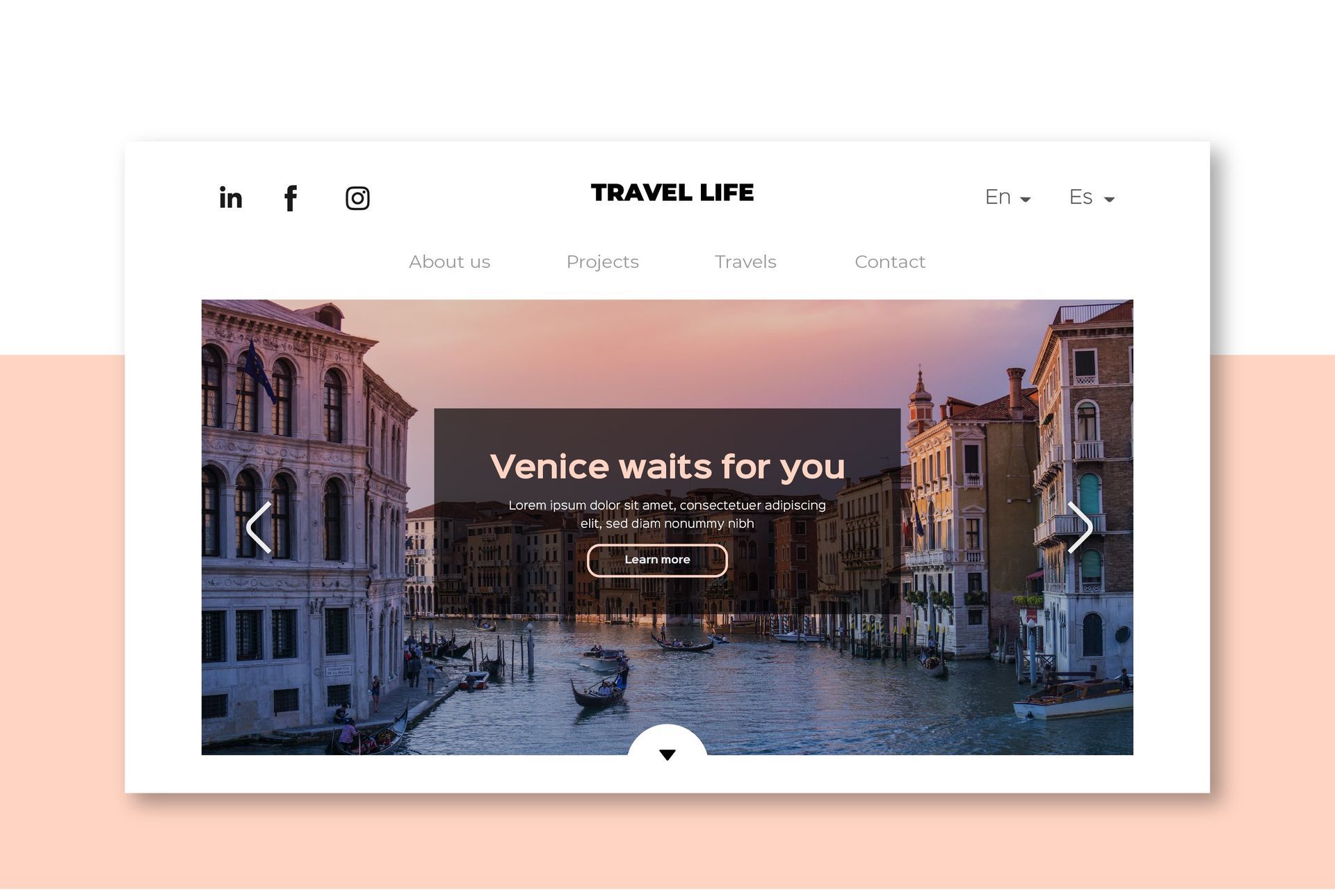 Création de site web voyage