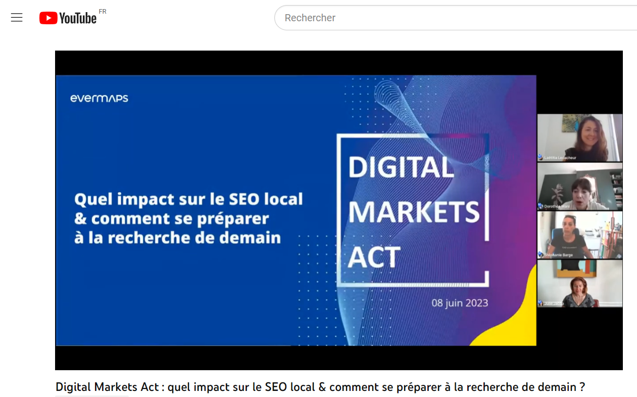 conférence DMA , local pack et SGE pack conférence DMA et SGE