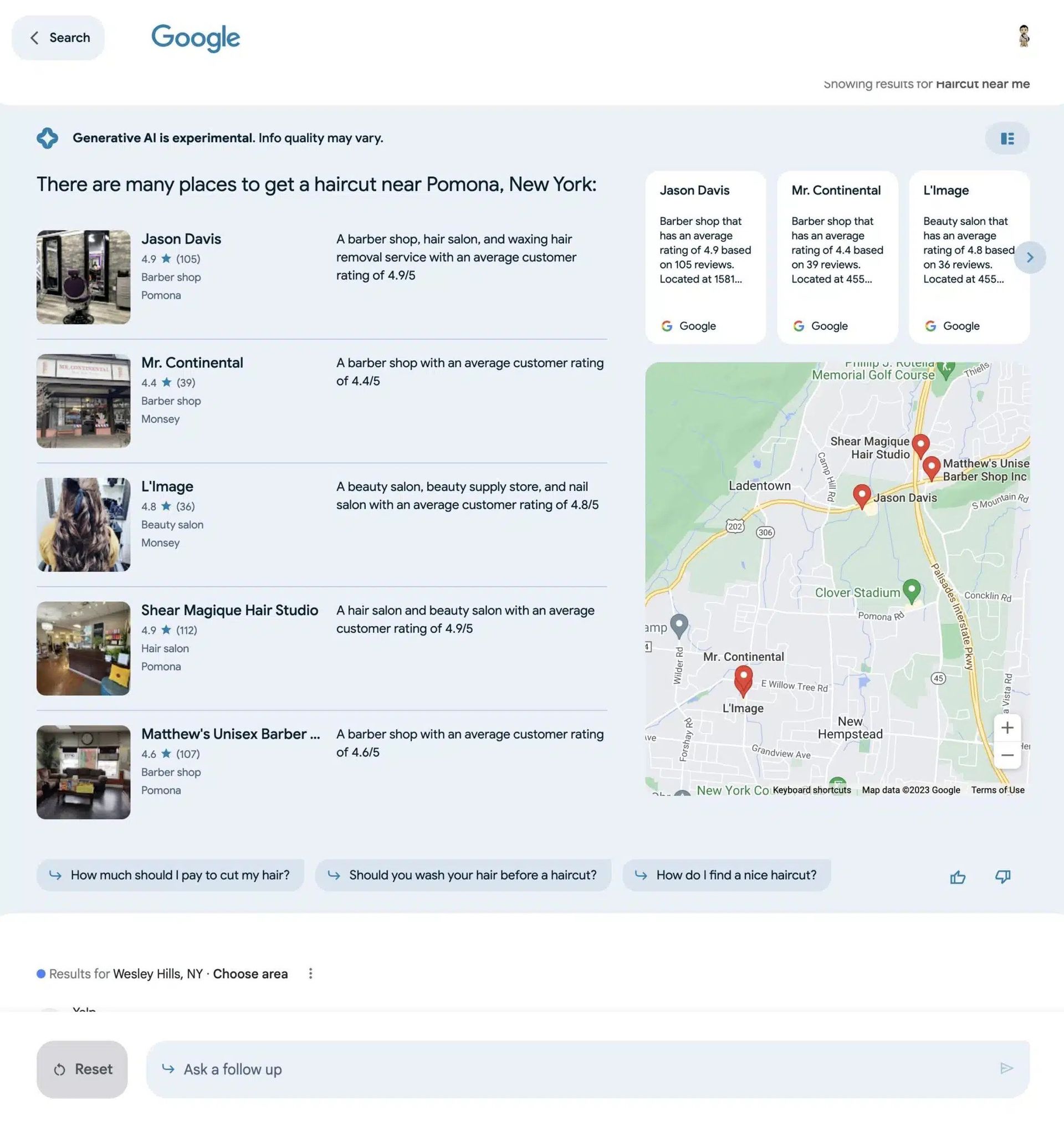 Exemple d'affichage local avec SGE Exemple d'affichage local avec SGE