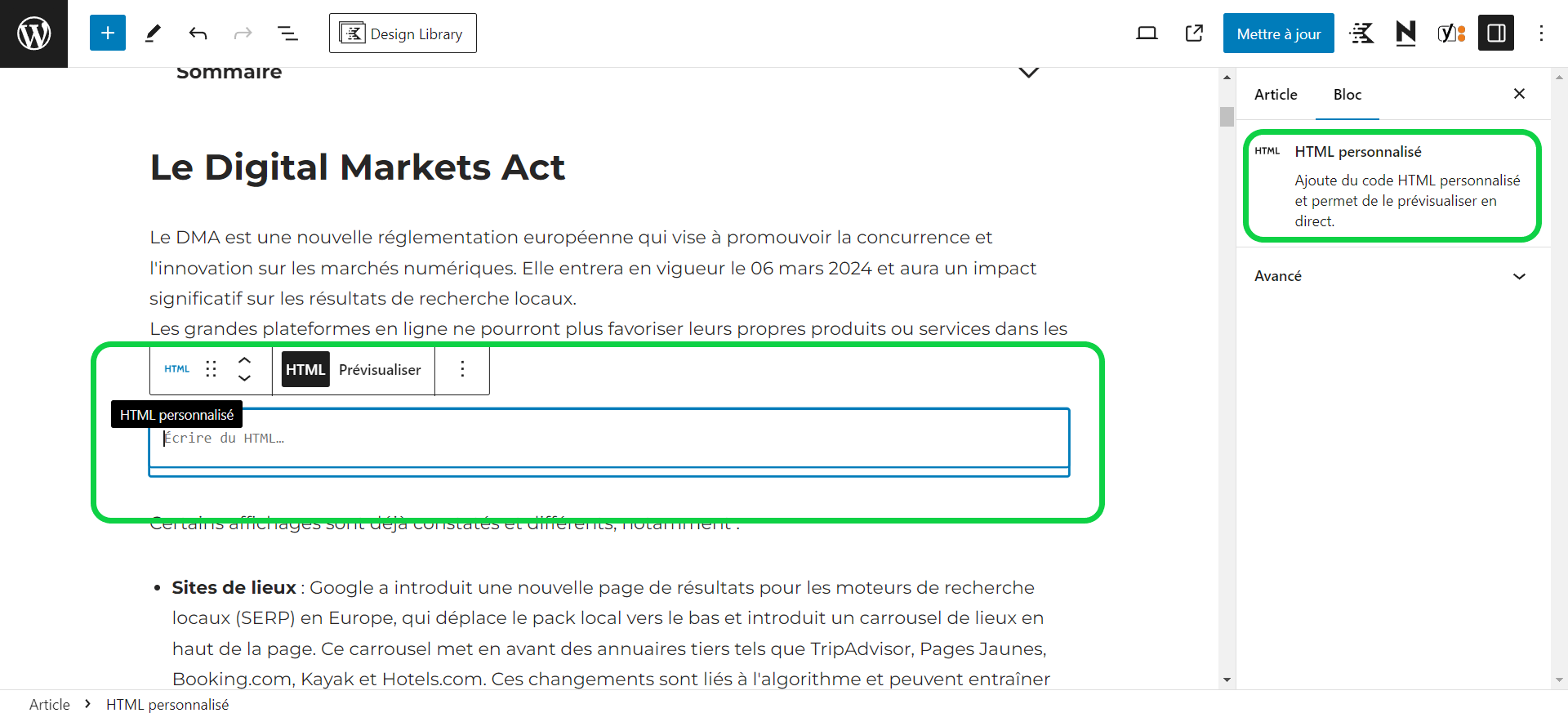 Ajouter manuellement les balises de données structurées à votre code HTML Ajouter manuellement les balises de données structurées à votre code HTML