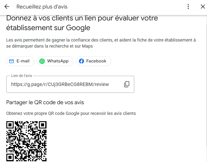 QR Code Google Business QR Code GMB