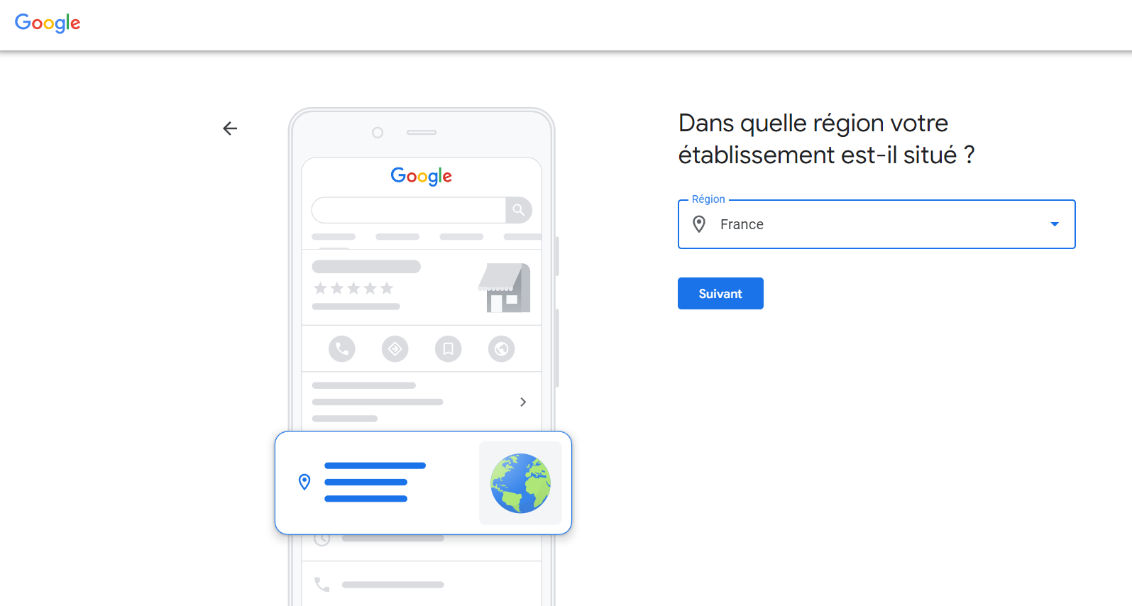 Création de fiche Google Business Création de fiche Google Business