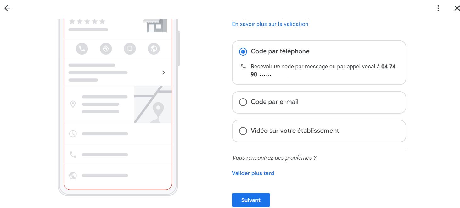 Récupération de la propriété de votre établissement Google par téléphone Récupération de la propriété de votre établissement Google par téléphone
