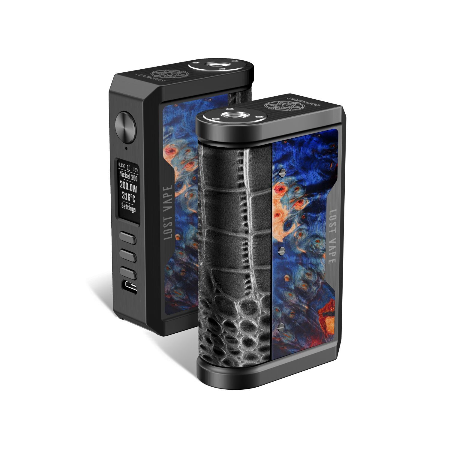 Lost Vape Centaurus Black/crocodile