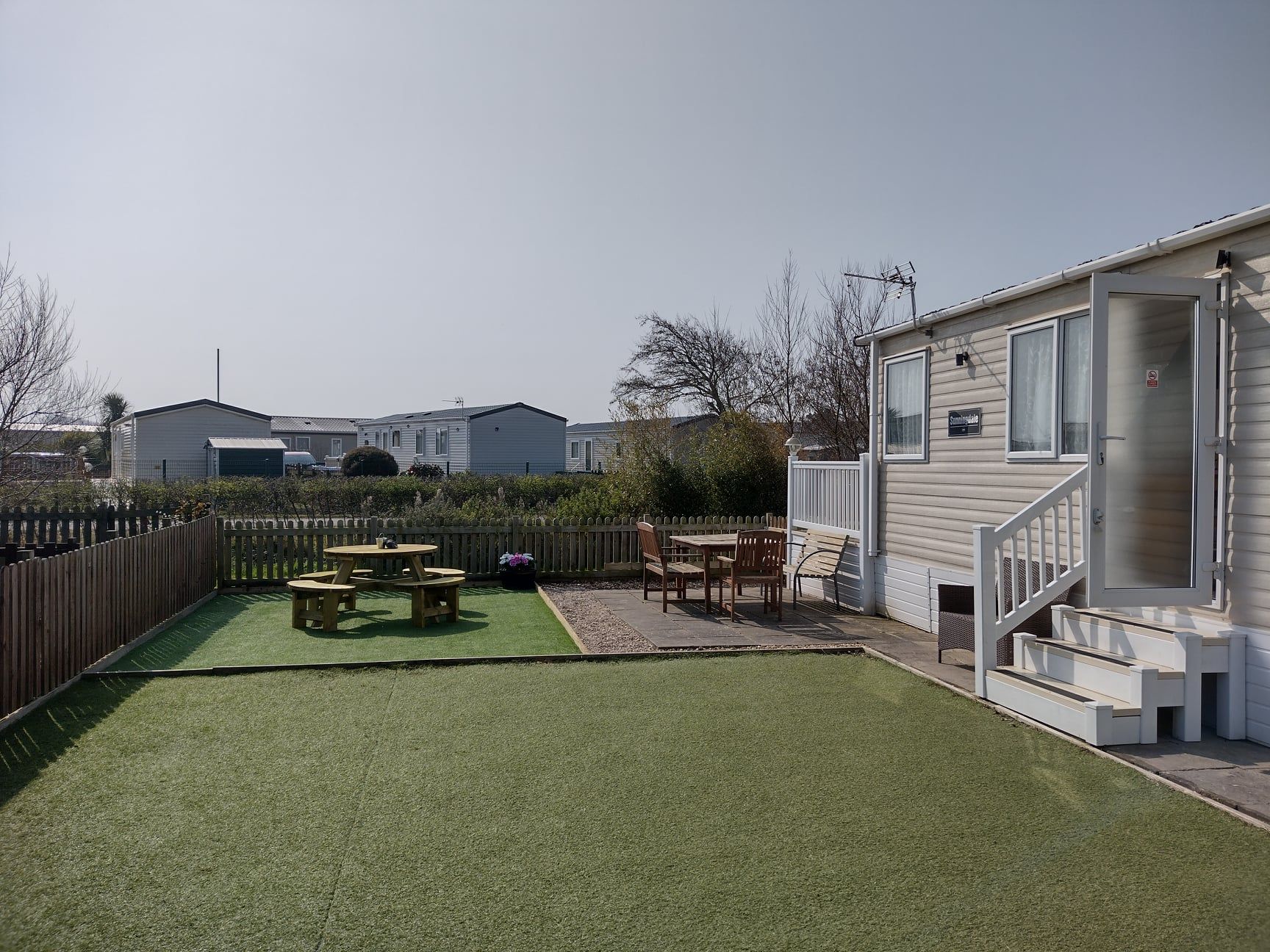 caravan hire at Brean in Somerset on the Holiday Resort Unity site.