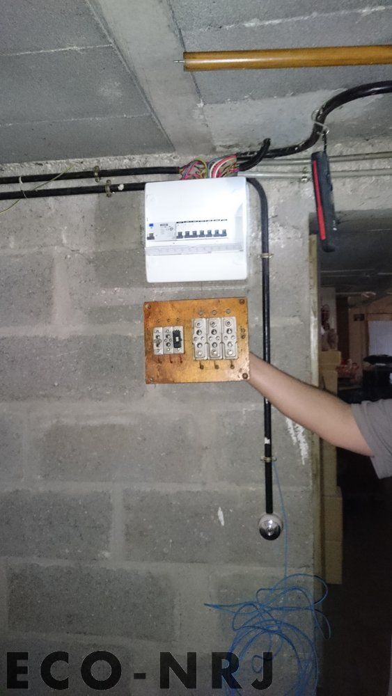 Pose tableau électrique