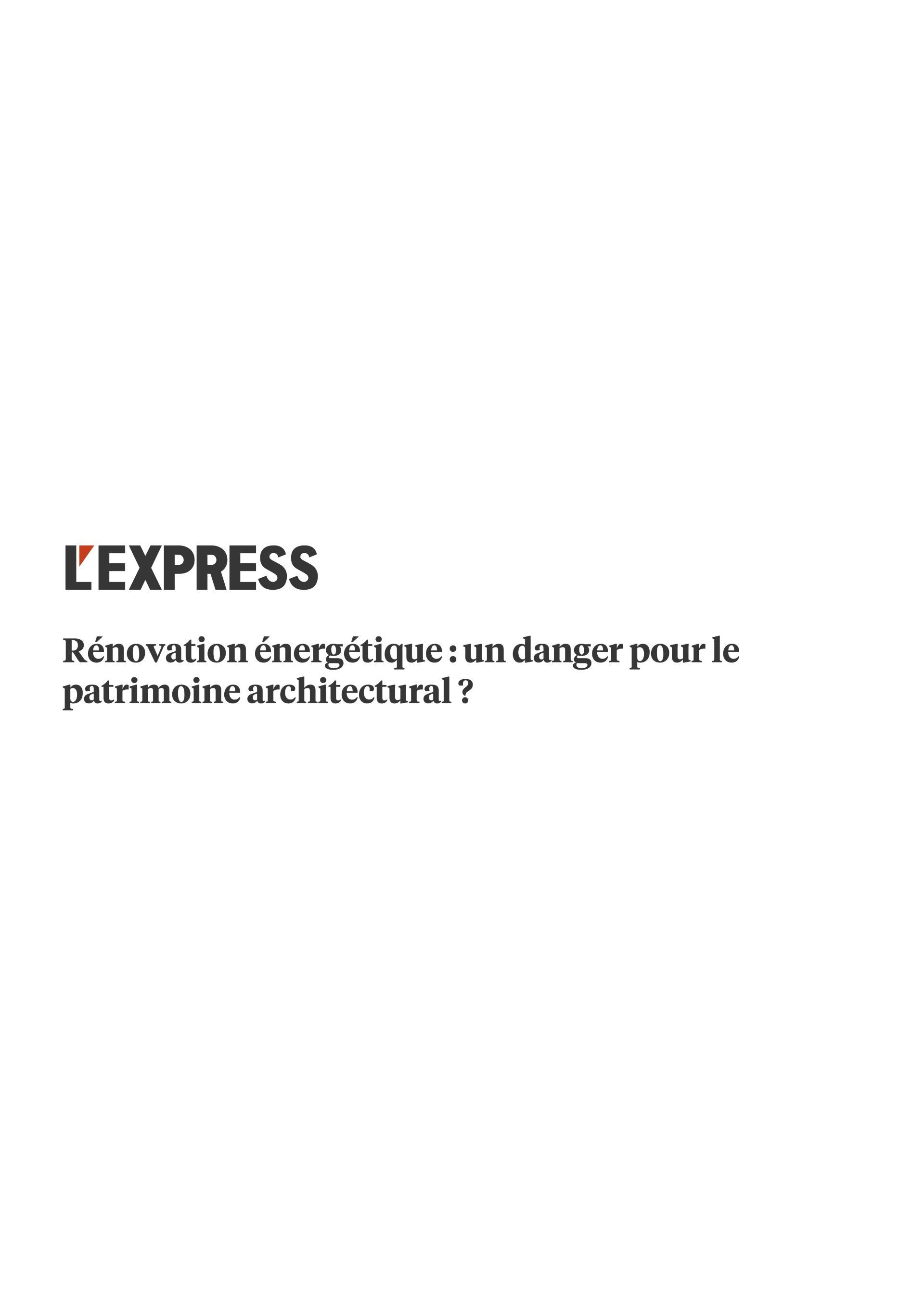 Publication | Rénovation énergétique : un danger pour le patrimoine architectural ?