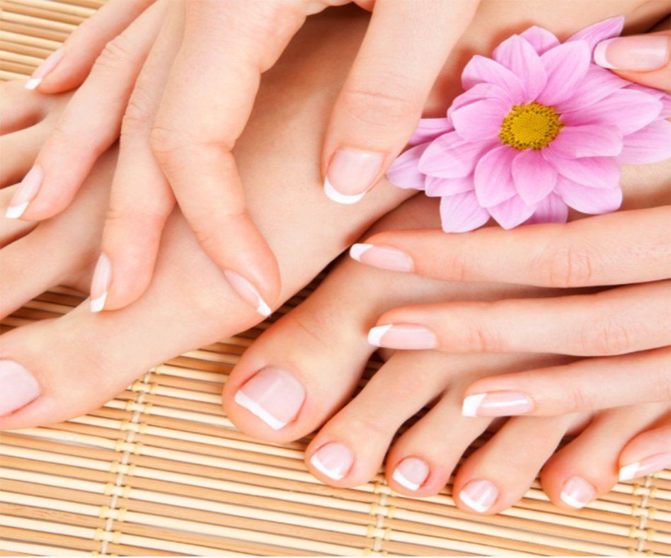 manicures and pedicures