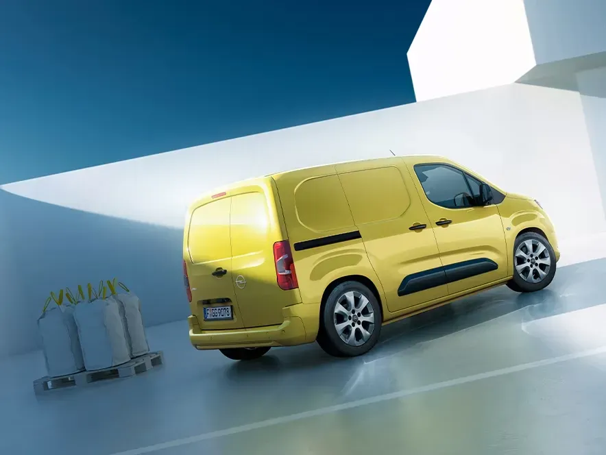 Opel Combo Heck gelb