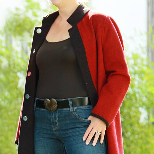 Gehrock taillierte Langjacke