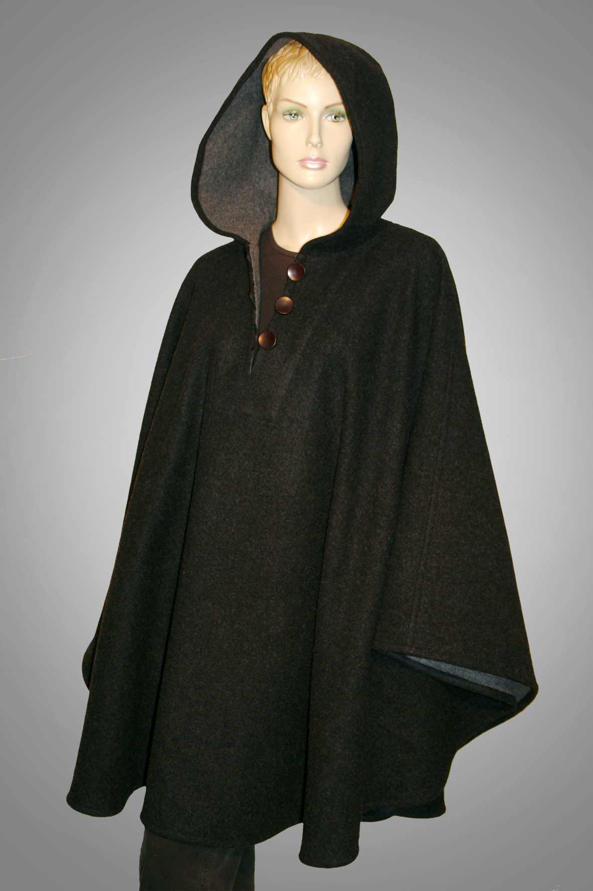 Kotze , Wetterfleck oder Kapuzenumhang