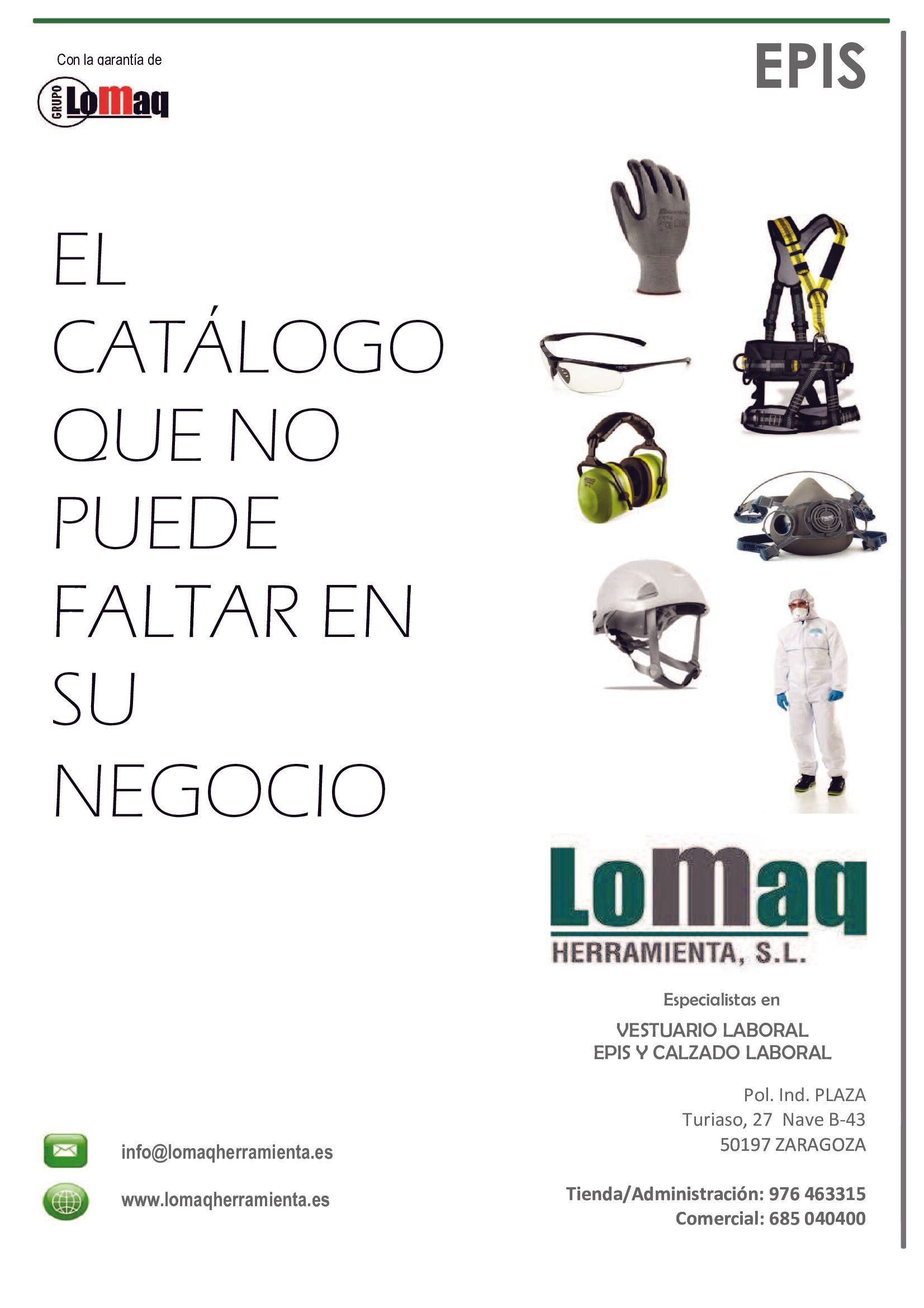 Catalogo Epis Lomaq Herramienta CATALOGO EPIS