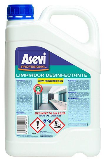 ASEVI PROFESIONAL DESINFECTANTE GERPOSTAR PLUS