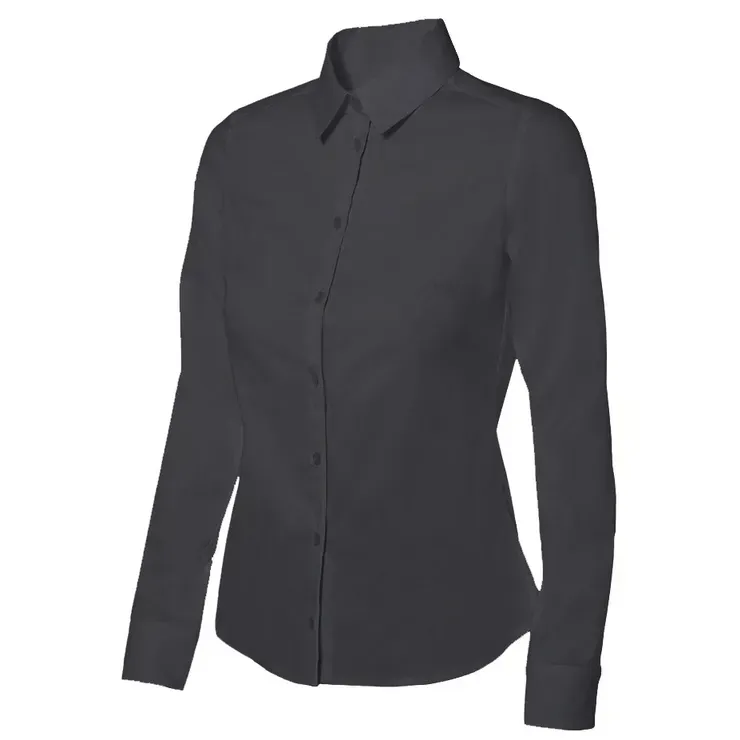 camisa-velilla-405002-manga-larga-stretch-mujer-negro
