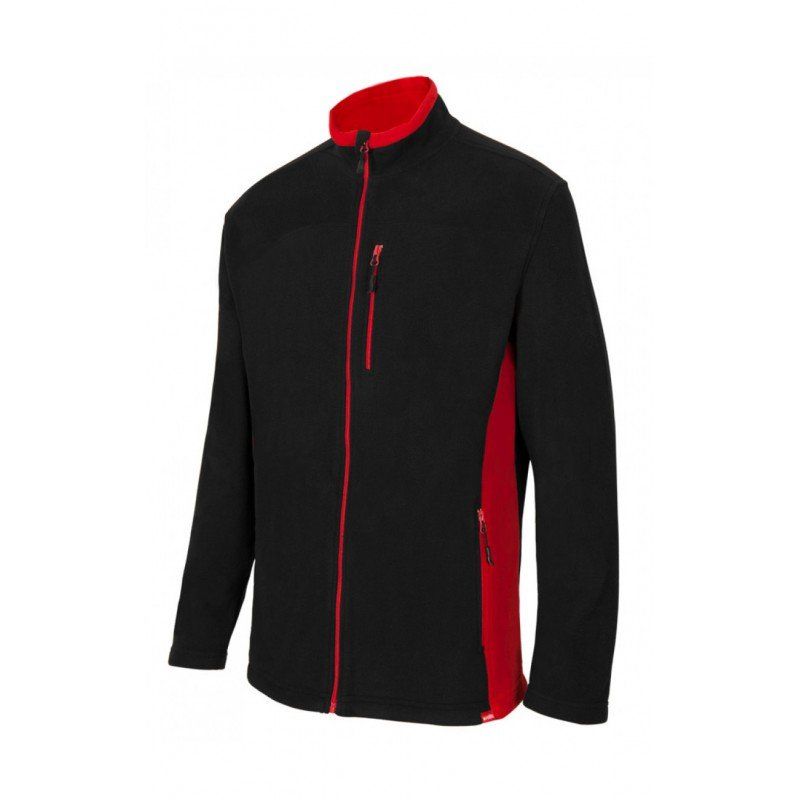 chaqueta-polar-bicolor-velilla-201504-negro-rojo